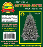 5ft Glittered Arctic